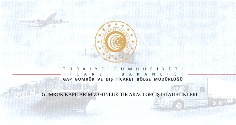 Ekim-2025 Gümrük Kapılarımız Günlük TIR Aracı İstatistiği